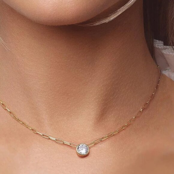 COPY - Jennifer Miller Solitaire Necklace - NWOT - Picture 3 of 6